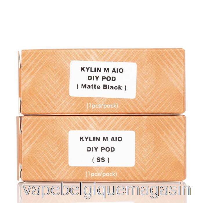 Vape Shop Bruxelles Vandy Vape Kylin M Aio Dosettes De Remplacement 2,5 Ml Pré-construites - Acier Inoxydable
